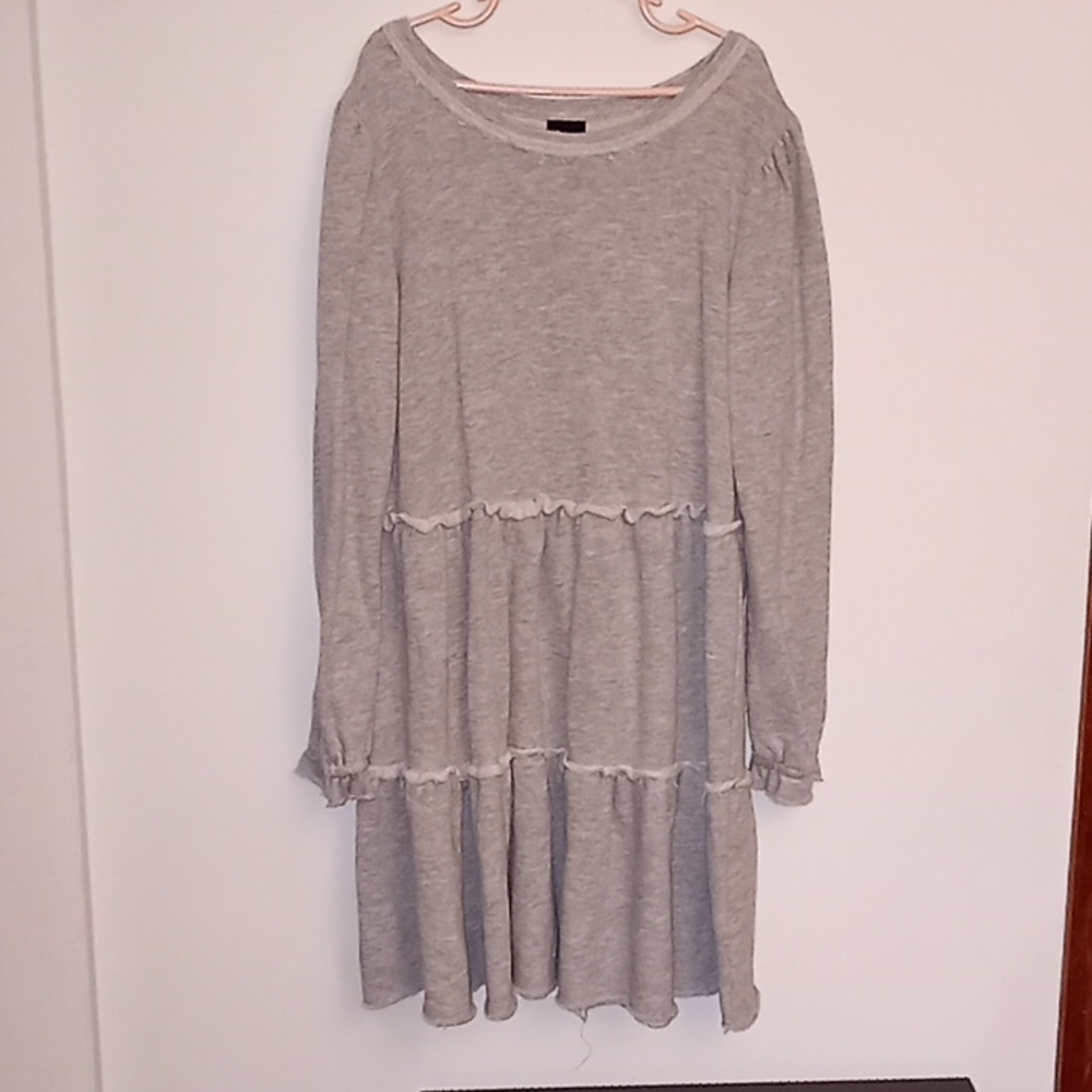 Art Class Long Sleeve Sweat Shirt Baby Doll Dress Size M 7-8